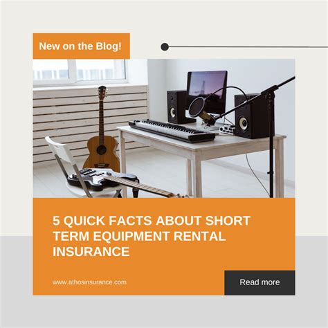 short term equipment rental insurance